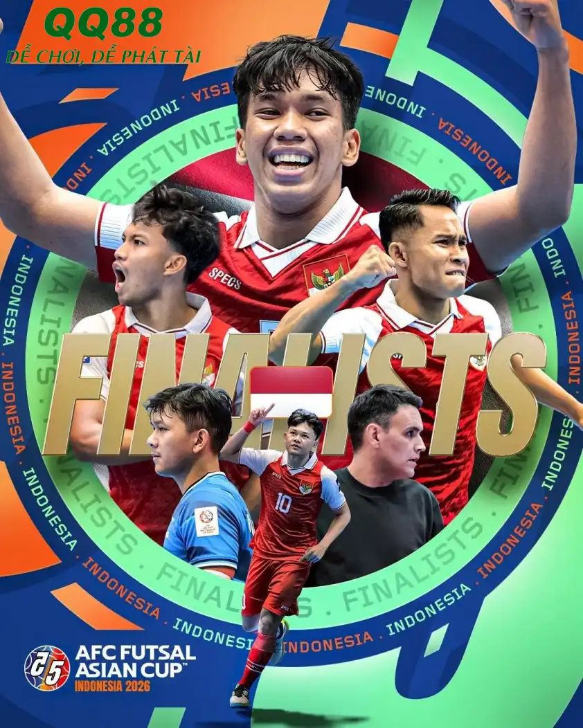 Futsal Indonesia tạo nên lịch sử khi vào chung kết châu Á. (Ảnh: AFC) Futsal Indonesia tạo nên lịch sử khi vào chung kết châu Á. (Ảnh: AFC)